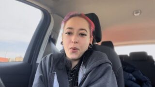 Outdoor Drive-Thru Orgasm! (My Sex Diary #1)